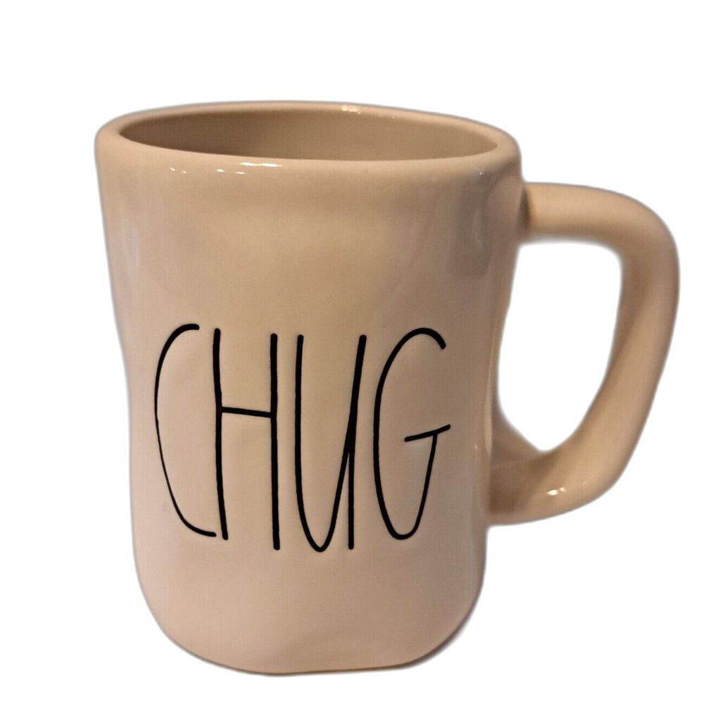 Rae Dunn Artisan Collection 16 oz. CHUG Dimpled Coffee Mug Cup by Magenta